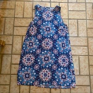 NWOT Loft Boho Medallion Print Tank Shift Dress